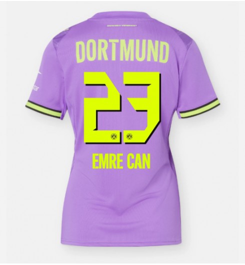 Borussia Dortmund Emre Can #23 Kolmaspaita Naisten 2026-27 Lyhythihainen Borussia Dortmund Emre Can #23 Kolmaspaita Naisten 2026-27 Lyhythihainen
